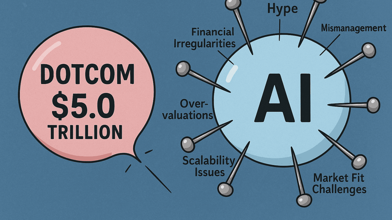 Is the AI Investment Boom the Next Dot Com Bubble